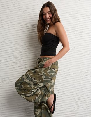 AE Low-Rise Baggy Cargo Parachute Pant