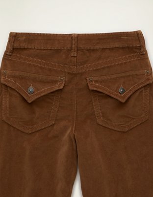 AE Corduroy Super High-Waisted Baggy Wide Leg Pant