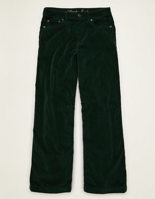 AE Corduroy Super High-Waisted Baggy Wide Leg Pant