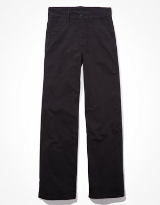 AE Stretch Super High-Waisted Wide-Leg Trouser