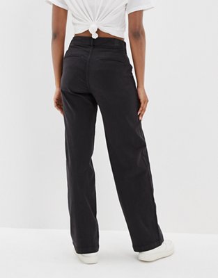 AE Stretch Super High-Waisted Wide-Leg Trouser
