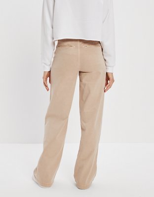 AE Stretch Super High-Waisted Wide-Leg Trouser