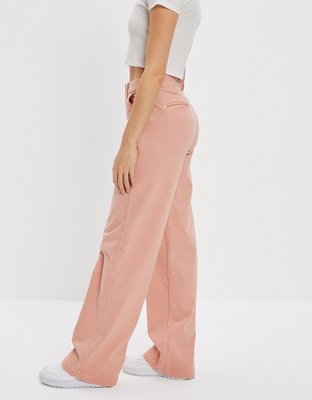 AE Stretch Super High-Waisted Wide-Leg Trouser