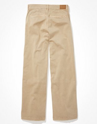 AE Stretch Low-Rise Baggy Wide-Leg Pant