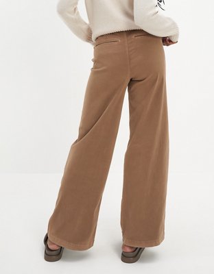 AE Stretch Low-Rise Baggy Wide-Leg Pant