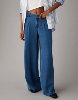 AE Dreamy Drape Stretch High-Waisted Trouser
