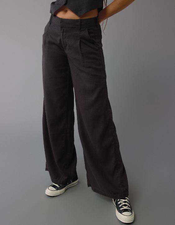 AE Linen-Blend Trouser