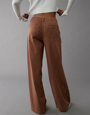 AE Dreamy Drape Stretch High-Waisted Trouser