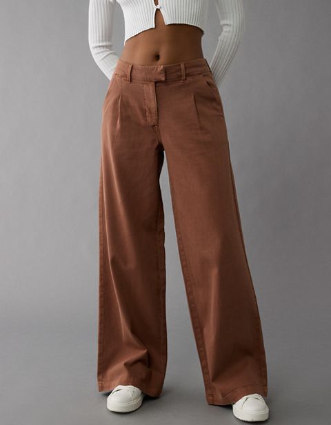 Женские брюки American Eagle AE Dreamy Drape Stretch Poppy Trouser