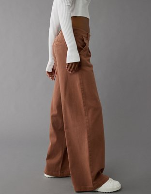 AE Dreamy Drape Stretch High-Waisted Trouser