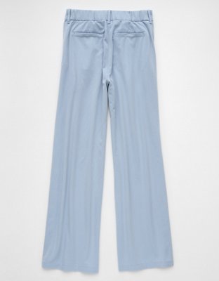 AE Trouser Stretch Wide-Leg Extremo con Encaje Poppy