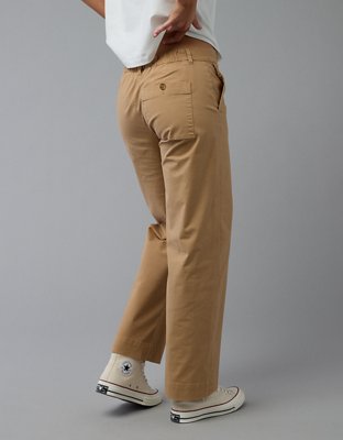 AE Stretch Stovepipe Khaki Pant