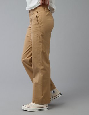 AE Stretch Stovepipe Khaki Pant