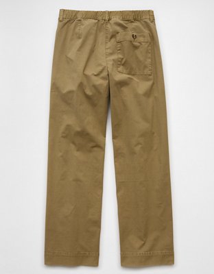 AE Stretch Stovepipe Khaki Pant