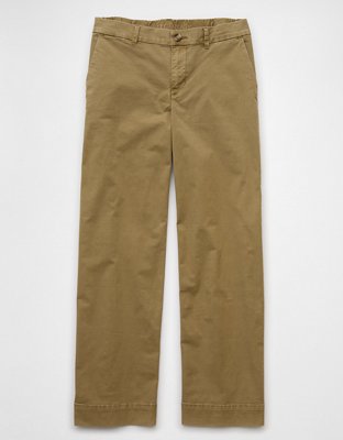 AE Stretch Stovepipe Khaki Pant