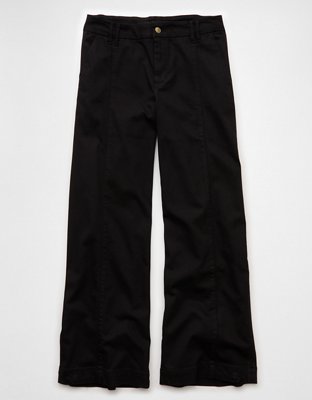 AE Stretch Low-Rise Ultra Wide-Leg Convertible Trouser