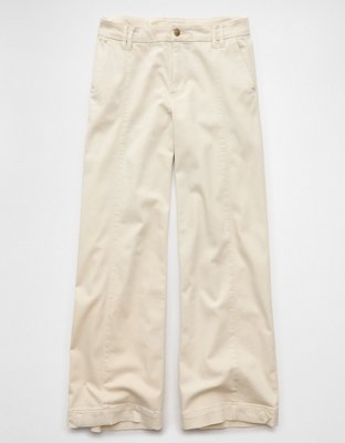 AE Stretch Low-Rise Ultra Wide-Leg Convertible Trouser