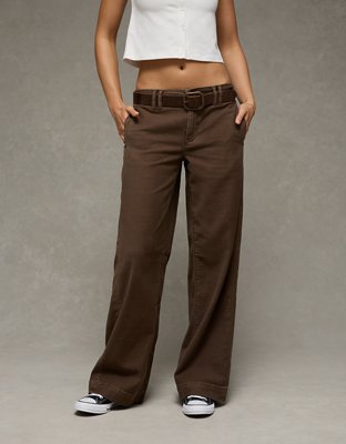 AE High-Waisted Wide Leg Trouser