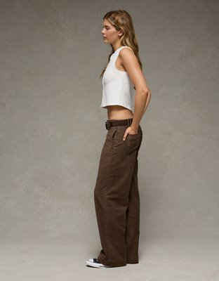 AE High-Waisted Wide Leg Trouser