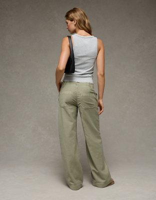 AE High-Waisted Wide Leg Trouser