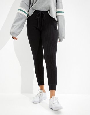 grey american eagle sweatpants