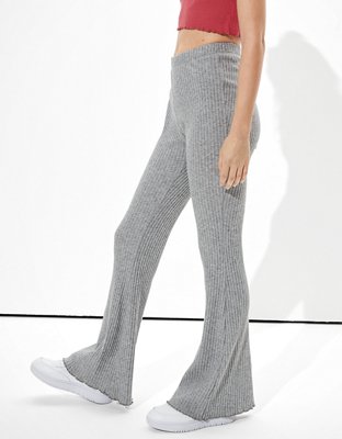 Женские брюки American Eagle AE Ribbed Flare Pant — фото 4