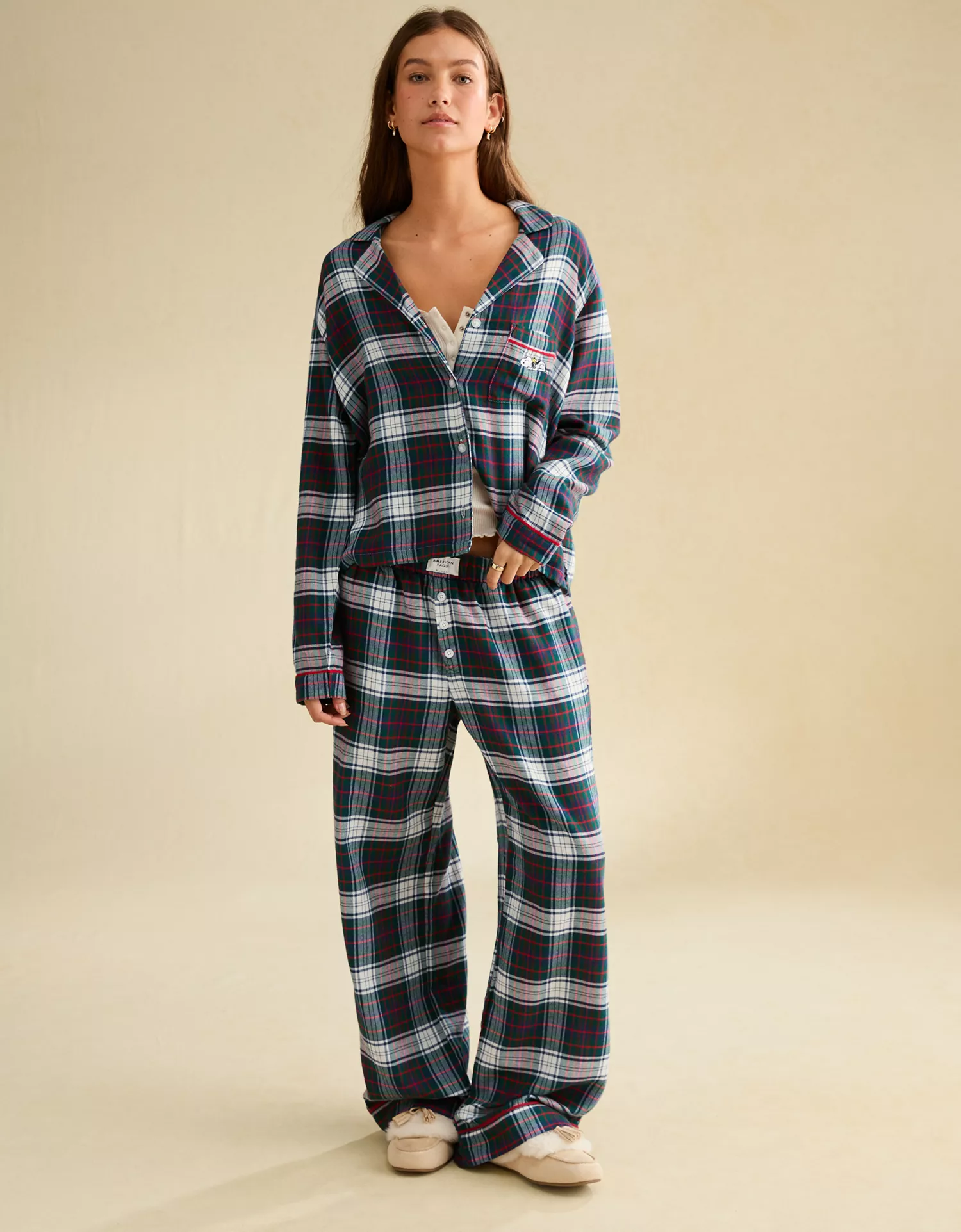 AE Slow Morning Flannel PJ Pants - thumbnail 2