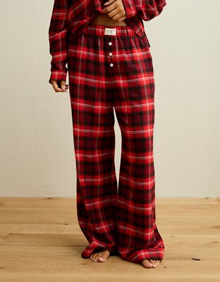 AE Women's Slow Morning Flannel PJ Pants