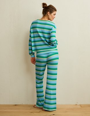 AE Luxe Plush Waffle Foldover Pant