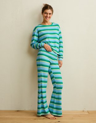 Женская мягкая игрушка American Eagle AE Luxe Plush Waffle Foldover, цвет: Синий — фото 4
