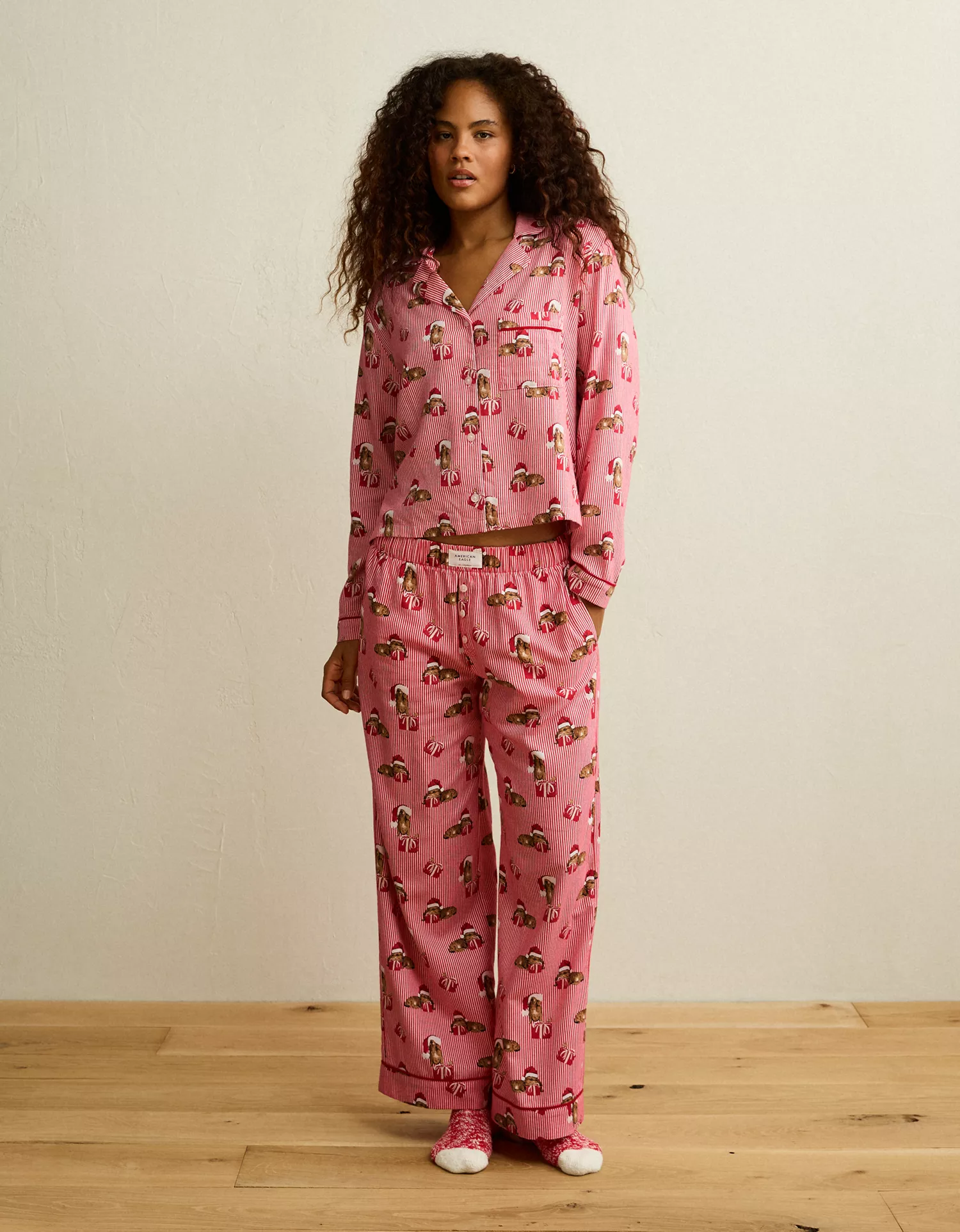 AE Slow Morning Flannel PJ Pants