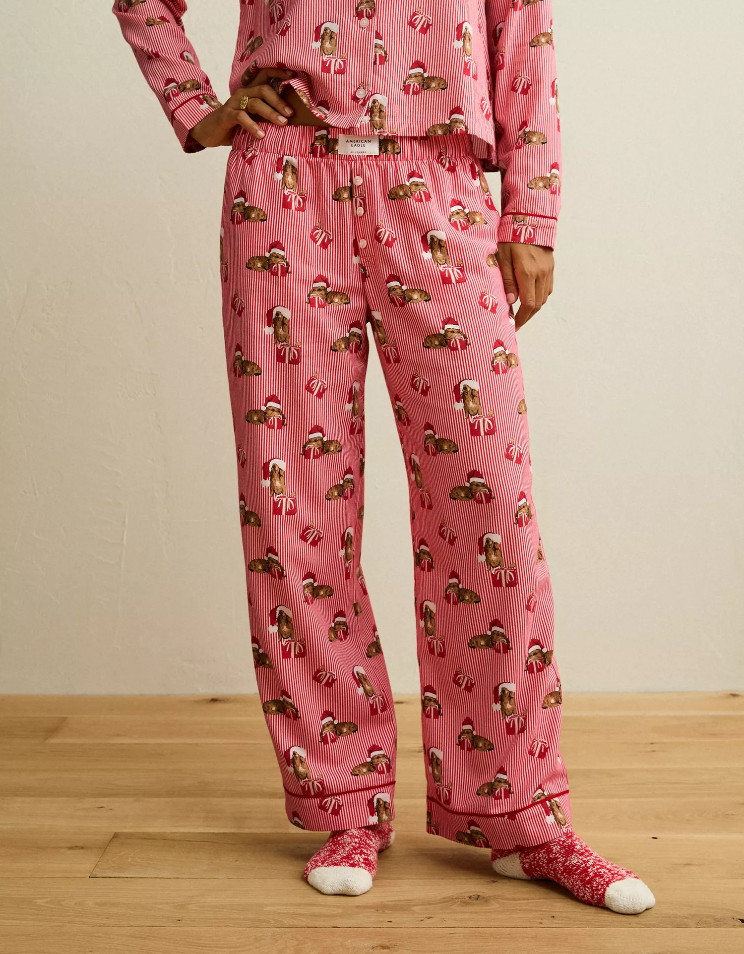 AE Slow Morning Flannel PJ Pants - thumbnail 4