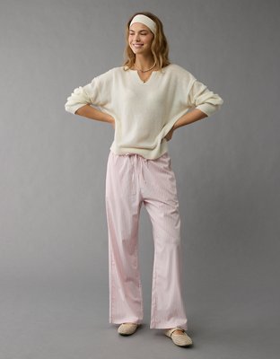 AE Woven Wide-Leg PJ Pant