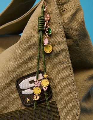 AE | Smiley® Keychain Bag Charm