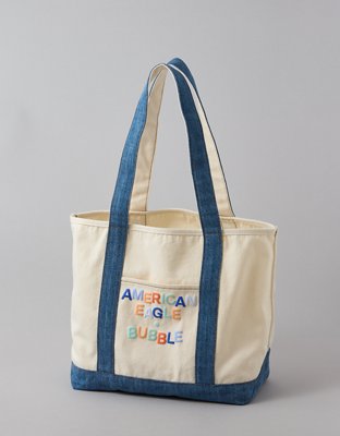 AE x Bubble Canvas Tote Bag