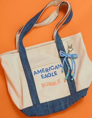 AE x Bubble Canvas Tote Bag