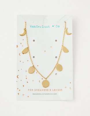American Eagle Wanderlust & Co. Gold Eclipse Choker — фото 3