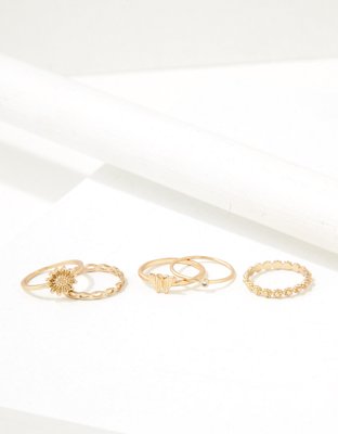 AEO Daisy Rings 5-Pack