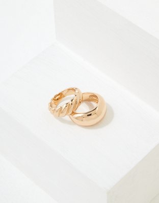 American Eagle AEO Chunky Ring 2-Pack — фото 2