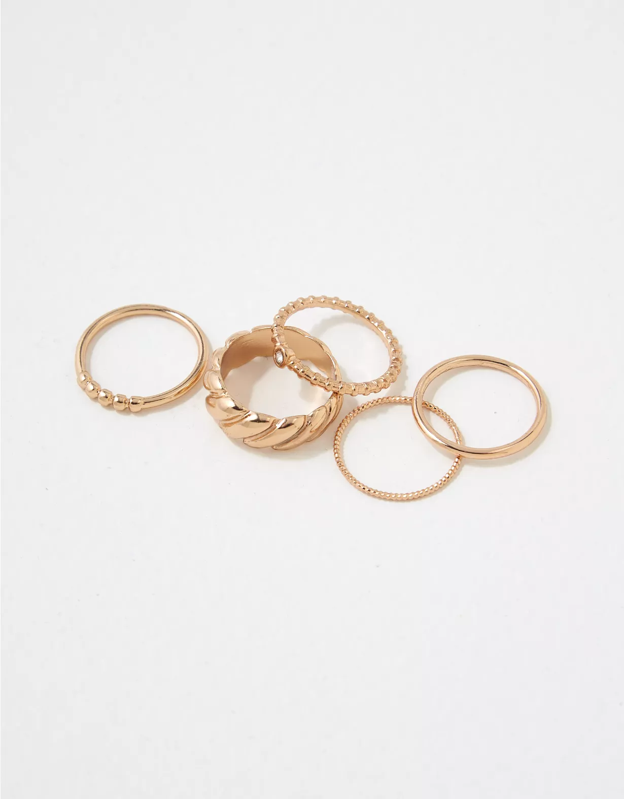 AEO Crescent Rings 5-Pack