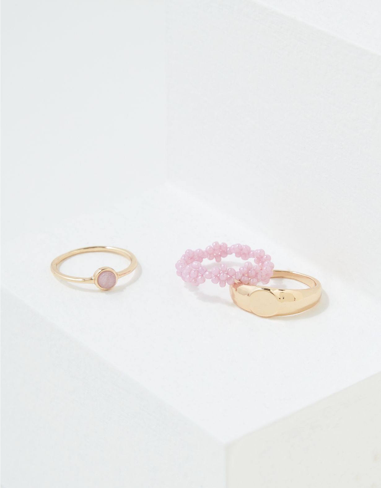 AEO Hints Of Lavender Ring 3-Pack
