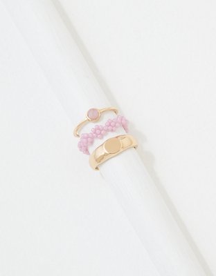AEO Hints Of Lavender Ring 3-Pack