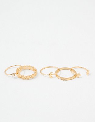 AEO Celestial Ring 5-Pack