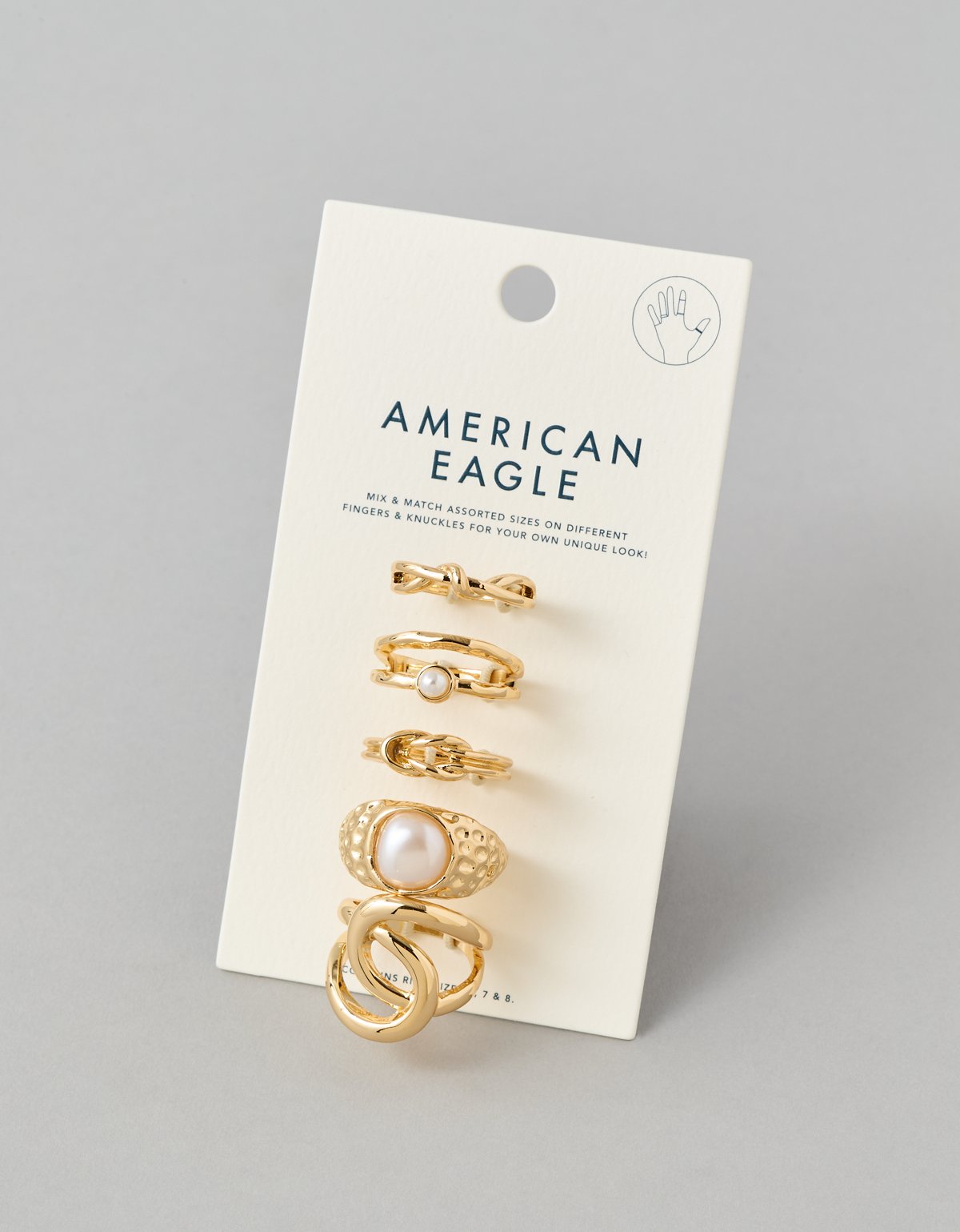 AE Assorted Rings 5-Pack - image 2