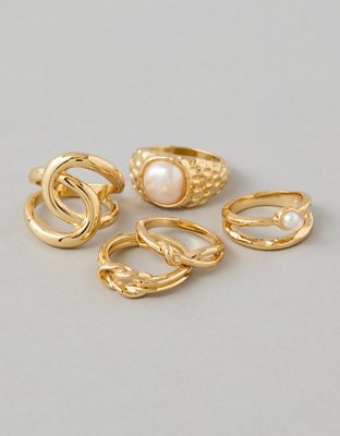AE Assorted Rings 5-Pack
