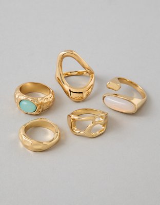 AE Textured Rings 5-Pack