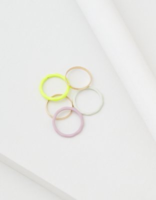 AEO Gold Ring 5-Pack