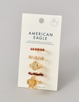 AE Floral Rings 5-Pack