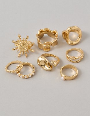 AE Sun Rings 8-Pack from American Eagle - $24.95