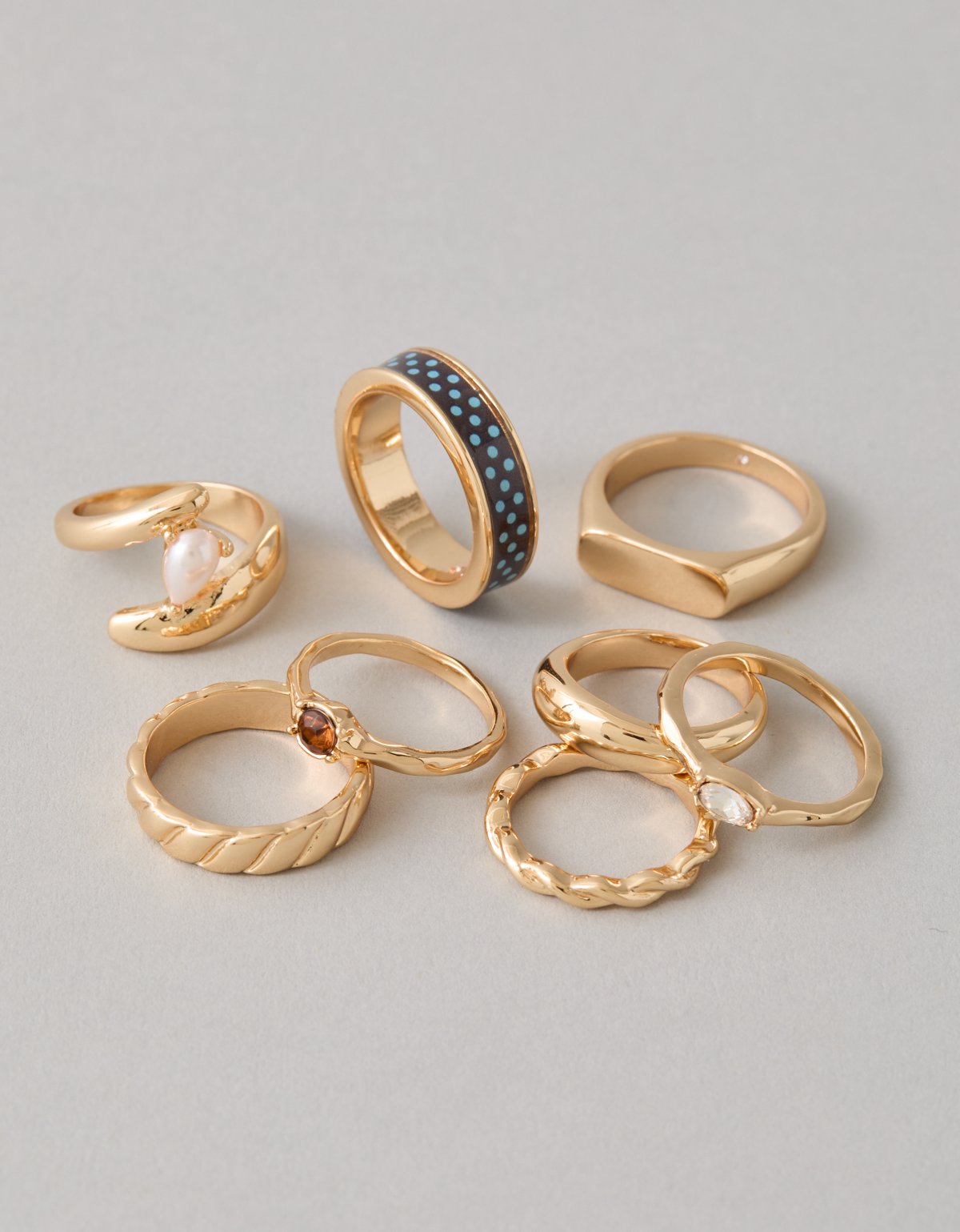 AEO Dot Rings 8-Pack